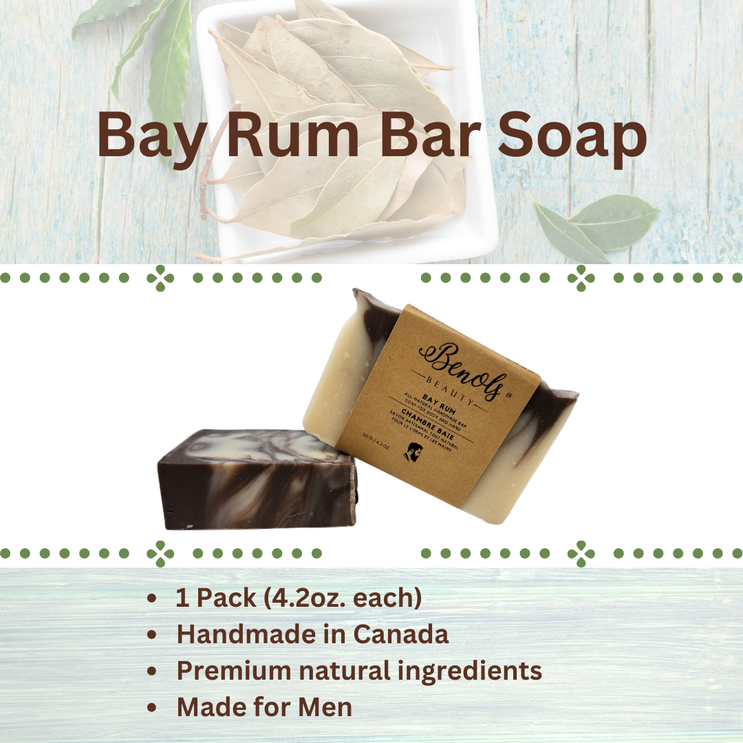 Benols Beauty Bay Rum Bar Soap - Benols Beauty