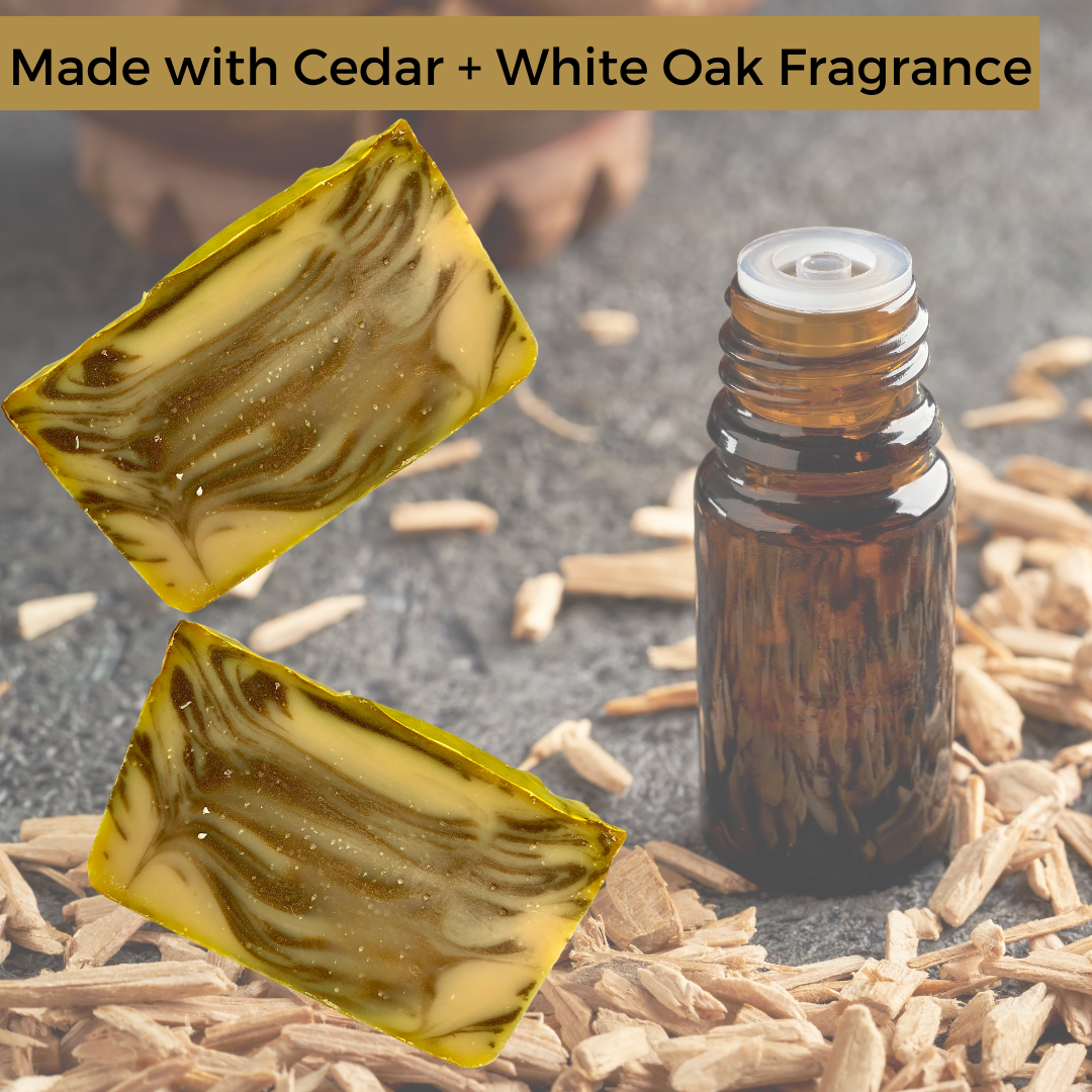 Benols Beauty Cedar + White Oak Bar Soap - Benols Beauty